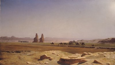 The Plain of Thebes in Upper Egypt, 1857 by Jean Leon Gerome